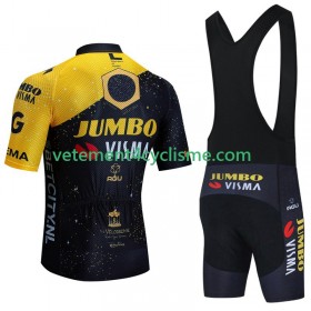 Homme Tenue Cycliste et Cuissard à Bretelles Jumbo Visma Tdf Velodrome 2023